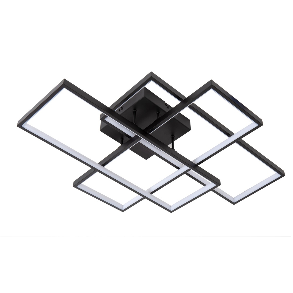 Lucide Design plafonniereLokero zwart - 78101/60/30